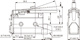 结构尺寸图 - AZ-7120