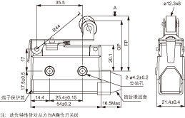 结构尺寸图 - SF-A141