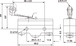 结构尺寸图 - TM-1303