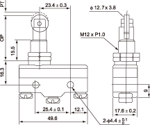 结构尺寸图 - TM-1308